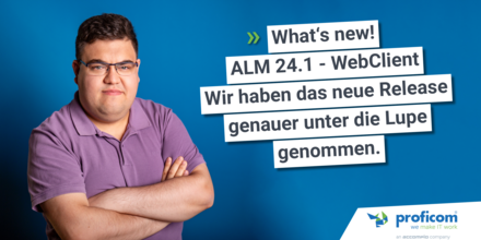 Bild Blogbeitrag: What’s new ALM 24.1 – Web Client